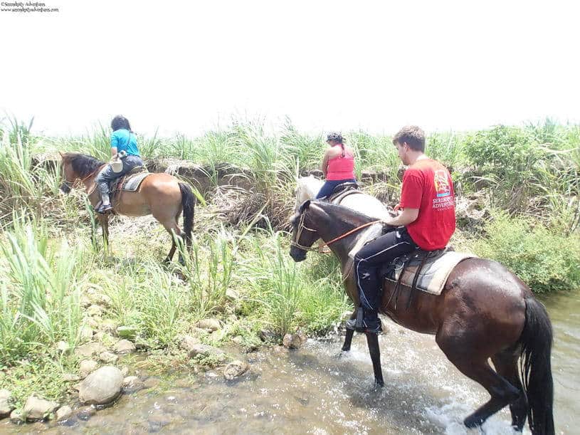 Passing a river