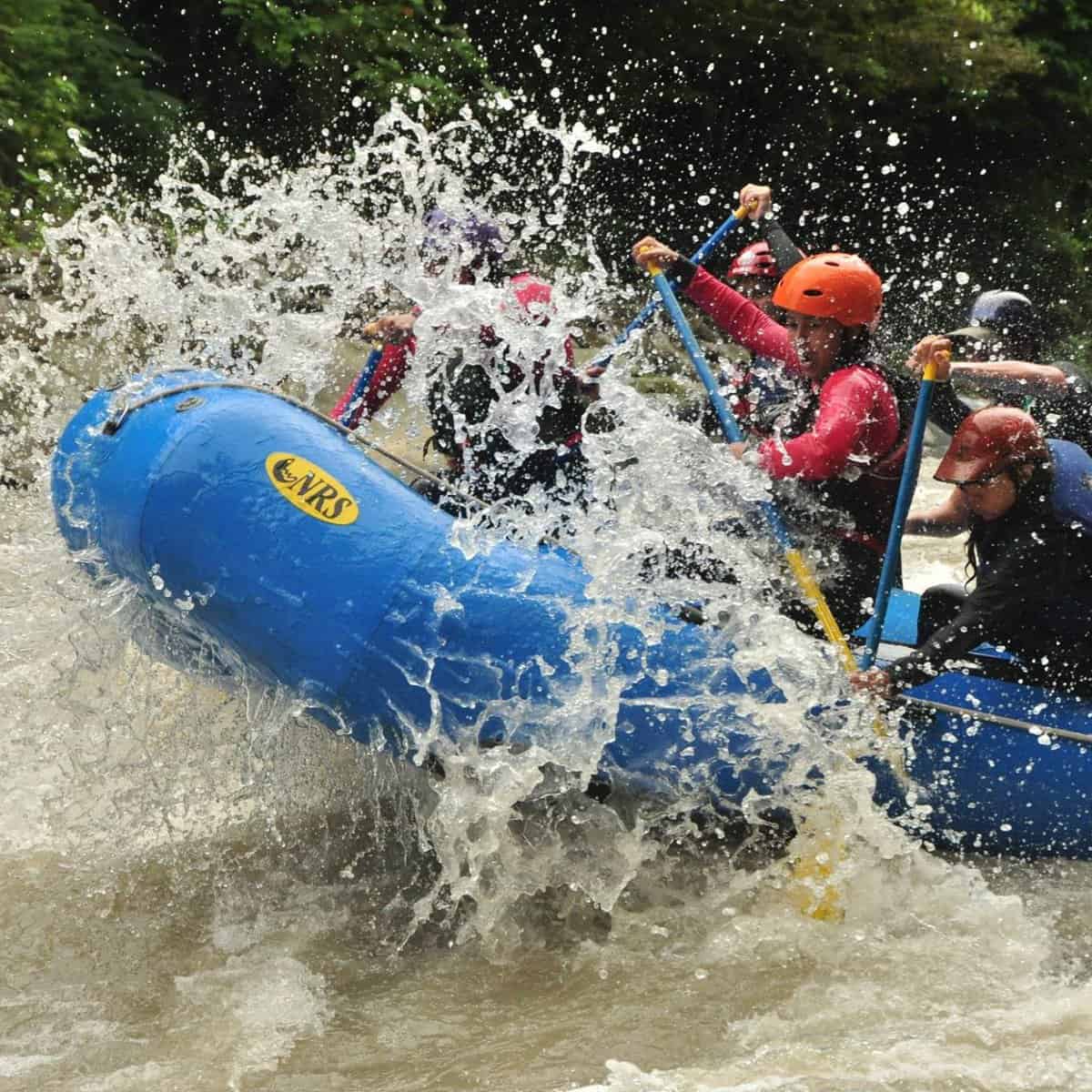 Whitewater rafting in Costa Rica