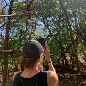 Female travelers taking a photo during her custom Costa Rica vacation