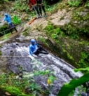 canyoning with Serendipity Adventures on a team building retreat in Costa Rica